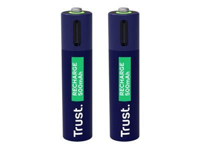 Trust USB-C rechargeable batteries 2P - AAA