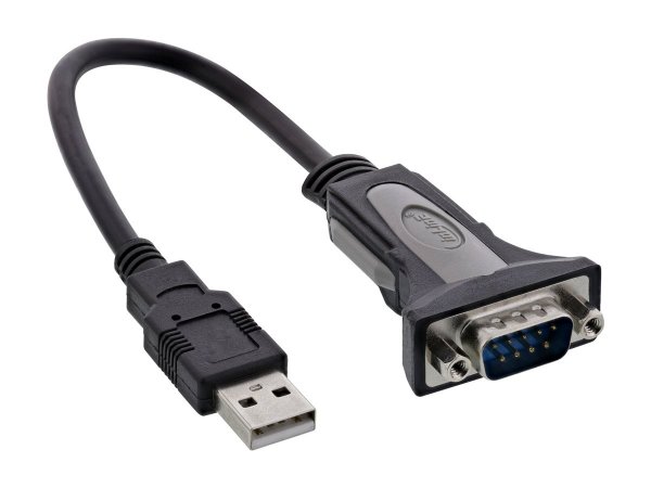 InLine Adattatore USB 2.0 A / Seriale RS232 Sub-D 9pin maschio - cavo 0,25m