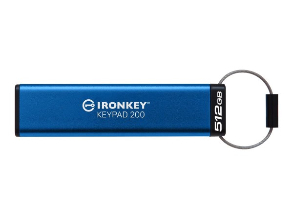 Kingston IronKey Keypad 200 - USB-Flash-Laufwerk - USB-Stick - 512 GB