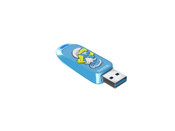 SanDisk Smurfs - Smurfette Edition Usb-Flash-Laufwerk - - Usb 3.2 Gen 1 - USB-Stick - 256 GB