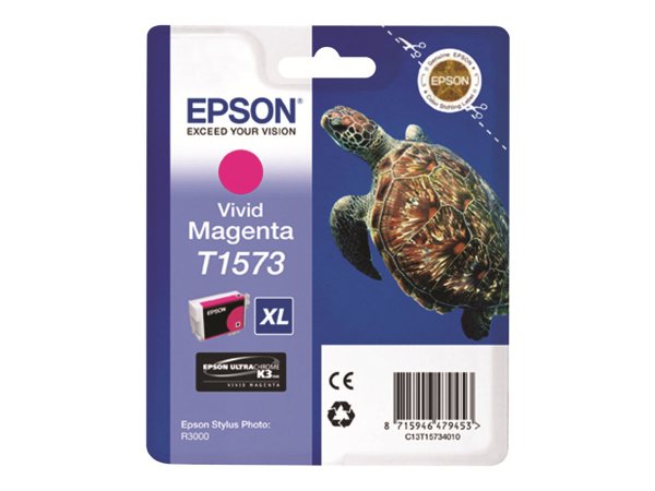 Epson Turtle Cartuccia Vivid Magenta - Resa elevata (XL) - Inchiostro a base di pigmento - 25,9 ml -