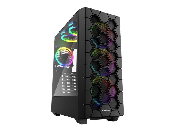 Sharkoon RGB HEX - Desktop - PC - Nero - ATX - micro ATX - Mini-ITX - Giocare - Multi