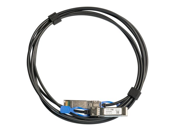 MikroTik XS+DA0001 - 1 m - SFP/SFP+/SFP28 - SFP/SFP+/SFP28 - Maschio/Maschio