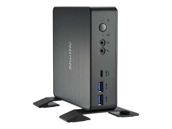 Shuttle NC40U - 0.84L sized PC - Mini PC barebone - Intel SoC - DDR4-SDRAM - PCI Express - Serial AT