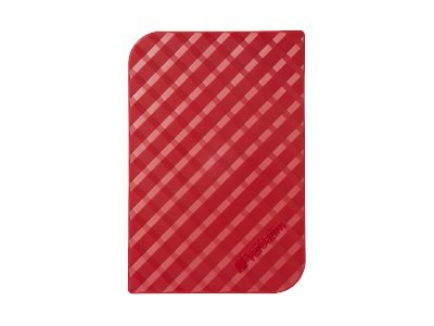Verbatim Disco rigido portatile Store 'n' Go USB 3.0 da 1 TB - Rosso - 1 TB - 3.2 Gen 1 (3.1 Gen 1)