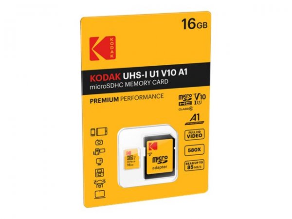 EMTEC mSD UHS-I U1 V10 Speicherkarte mit Adapter - Micro SD