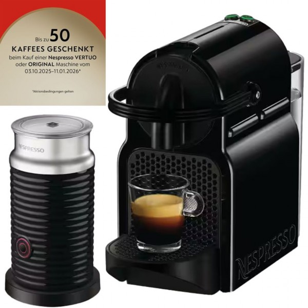 De Longhi Inissia EN 80.BAE - Macchina per espresso - 0,7 L - Capsule caffè - 1260 W - Nero