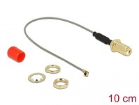 Delock 89832 - 0,1 m - SMA - Grigio