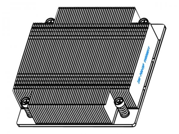 Supermicro SNK-P0049P - Dissipatore di calore/Radiatore - Alluminio