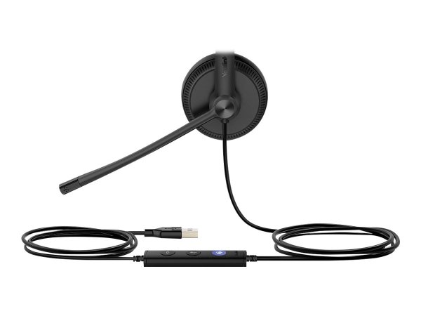 Yealink UH34 Mono Teams - Cablato - Ufficio - 20 - 20000 Hz - 88 g - Auricolare - Nero