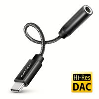 AXAGON ADA-HC USB-C Hi-Res Audio-Adapt - Adattatore - Audio/multimedia