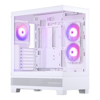 Phanteks XT View Tempered Glass Windows D-RGB - weiß - Torre - ATX