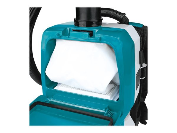 Makita DVC265ZXU - 85 W - Backpack vacuum - Secco - Sacchetto per la polvere - 2 L - HEPA