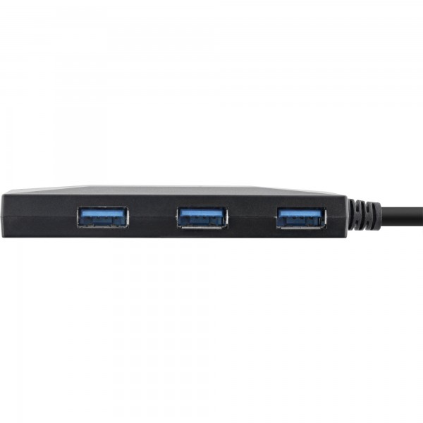InLine Hub USB 3.2 Gen.1 - da USB-C a 2 porte USB-C e 3 porte USB-A - no alim.