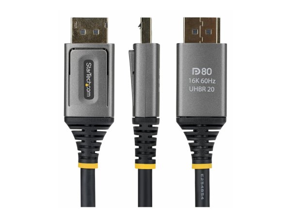 StarTech.com Certified DisplayPort Cable - Dp80 - Cavo - Digitale/display/video