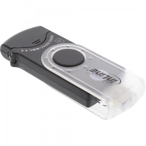 InLine Cardreader USB 3.0 con 2 unità - per SD - SDHC - SDXC - microSD