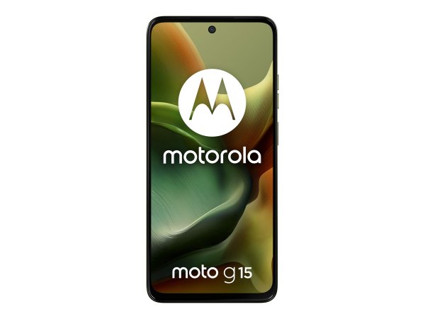 Motorola Solutions moto g15 - iguana green - Smartphone - 128 GB