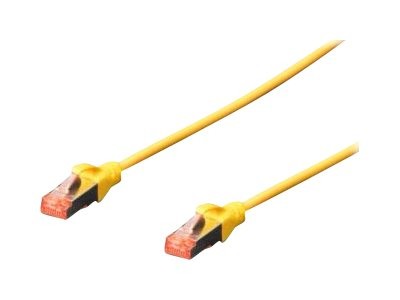 DIGITUS Cavo patch CAT 6 S/FTP - 3 m - Cat6 - S/FTP (S-STP) - RJ-45 - RJ-45 - Giallo