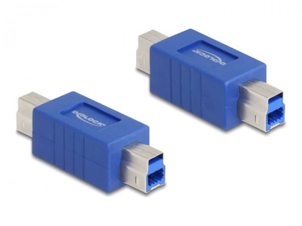 Delock USB 5 Gbps Adapter Gender Changer Typ-B Stecker zu - Adattatore
