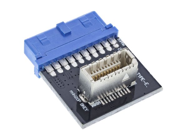 InLine USB 3.0 a USB 3.1 Adattatore interno da pannello frontale Key-B