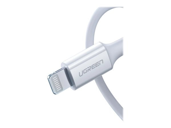 Ugreen 10493 USB Kabel C C/Lightning Weiß - Cavo - Digitale/dati