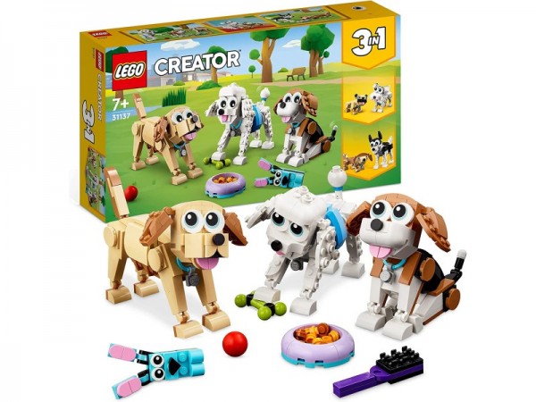 LEGO Creator 31137 Niedliche Hunde