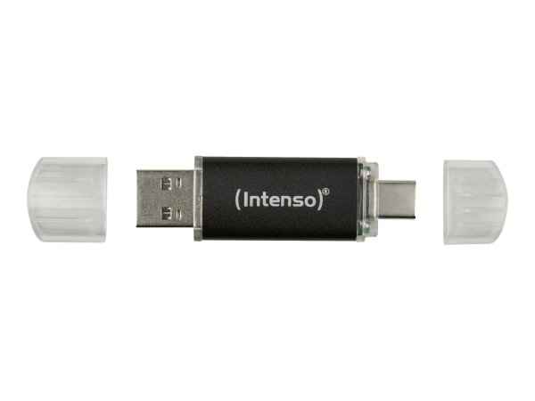 Intenso Twist Line - 128 GB - USB Type-A / USB Type-C - 3.2 Gen 1 (3.1 Gen 1) - 70 MB/s - Cuffia - A