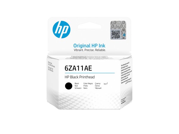 HP Testina di stampa originale 6ZA11AE - nero - Le testine di stampa originali HP GT sono compatibil