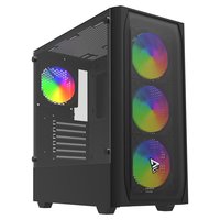Savio Noctis Flow RGB X1 computer case - Alloggiamento - ATX
