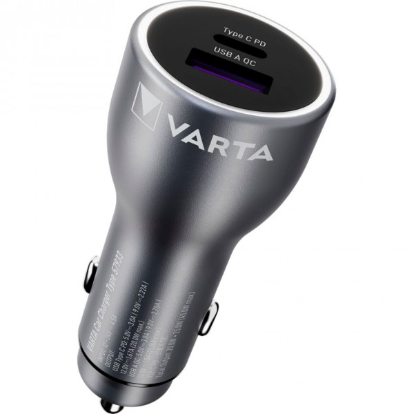 Varta Car Charger 0057933101111 - Caricabatterie rapido