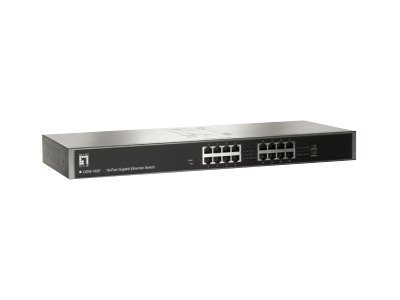 LevelOne GSW-1657 - Non gestito - Gigabit Ethernet (10/100/1000) - Full duplex - Montaggio rack