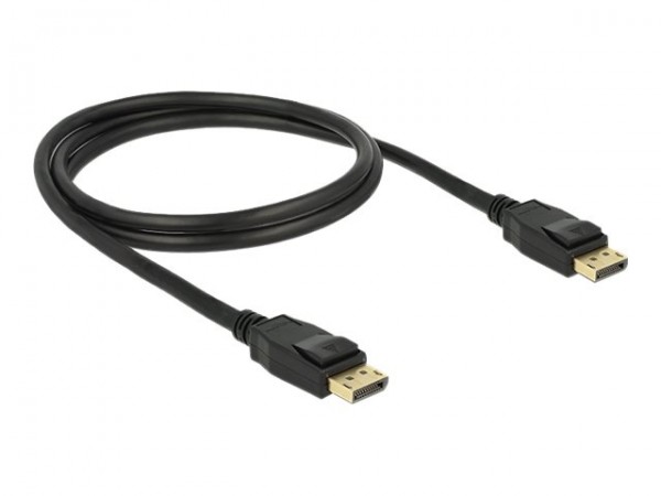 Delock 1m Displayport 1.2a - 1 m - DisplayPort - DisplayPort - Maschio - Maschio - 3840 x 2160 Pixel