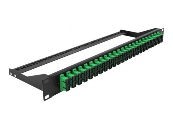 Delock 19" LWL Patchpanel SC Duplex grün - Patch panel