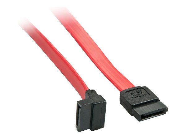 Lindy SATA-Kabel - Serial ATA 150/300/600 - SATA bis gewinkelt - Cavo - Digitale/dati