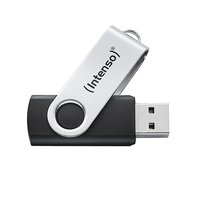 Intenso Office Line Usb Stick 3.2 silber-schwarz - USB-Stick - 128 GB
