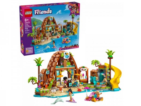 LEGO 42673 Friends Familienurlaub im Strandresort