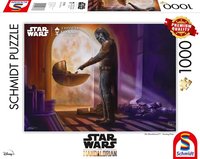 Schmidt Spiele Thomas Kinkade Studios: Star Wars The Mandalorian – Turning Point - 1000 pz - Televis