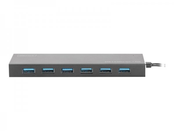 DIGITUS Office Hub USB 3.0 - 7 porte - USB 3.2 Gen 1 (3.1 Gen 1) Type-A - USB 3.2 Gen 1 (3.1 Gen 1)