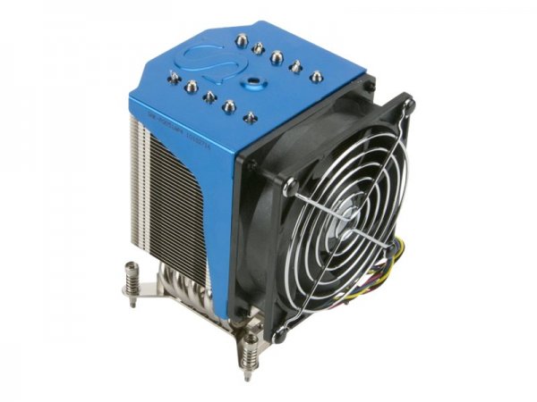Supermicro SNK-P0051AP4 - Raffreddatore d'aria - 3800 Giri/min - Nero - Blu - Metallico - Argento