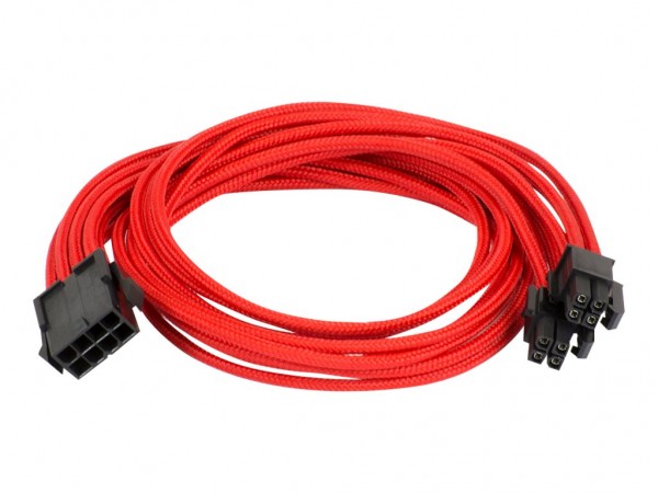 Phanteks PH-CB8P_RD - 0,5 m - 8-pin(4+4) EPS12V - PCI-E (8-pin) - Maschio - Femmina - Dritto