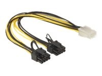 Delock PCI Express Stromkabel Buchse> 2 x - Cavo - Alimentazione/alimentazione