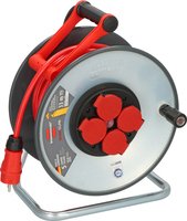 Brennenstuhl 9192330210 Kabeltrommel Rot Schutzkontakt-Stecker - Cavo - Alimentazione/alimentazione
