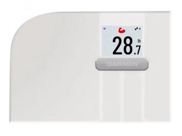 Garmin Index S2 - Bilancia pesapersone elettronica - 181,4 kg - Bianco - kg/lb - Rettangolo - 16 ute