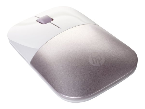 HP Mouse wireless Z3700: bianco/rosa - Ambidestro - RF Wireless - 1200 DPI - Rosa - Bianco