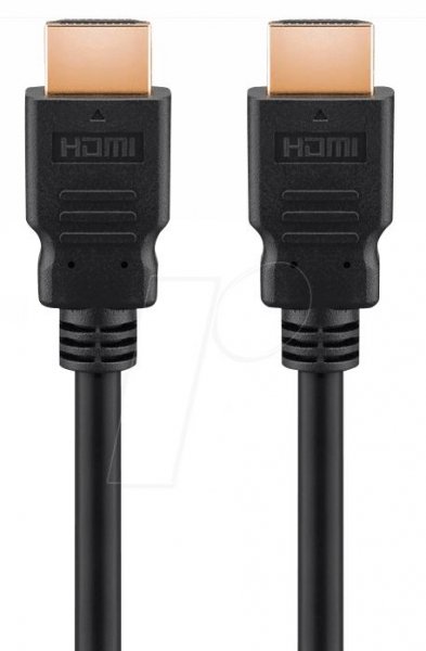 Goobay HDMI 2.1 Kabel - Ultra High-Speed mit Ethernet - Cavo - Digitale/display/video