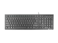 natec Discus 2 keyboard USB US Slim