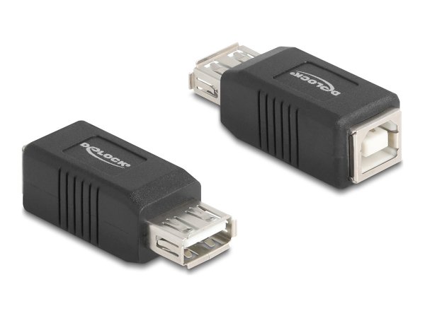 Delock Adapter USB 2.0 A Buchse zu B - Adattatore - Digitale/dati