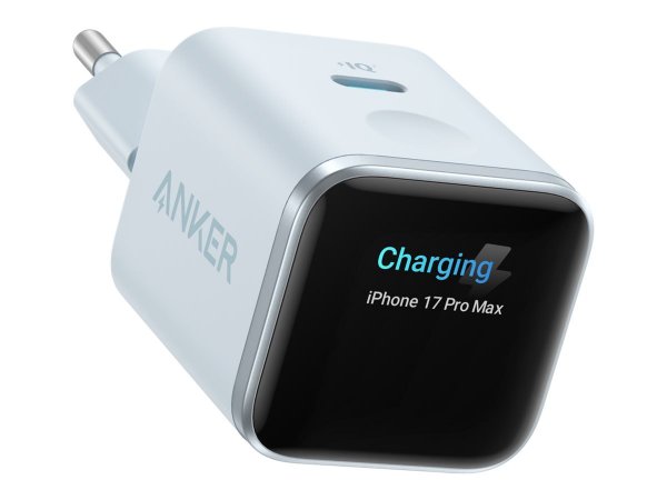 Anker Innovations Anker Nano Charger 45W 1C Display blue Netzteil Stromversorgung 45 W USB-C USB PD