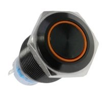 Lamptron Vandalism button switch - Blackline - orange