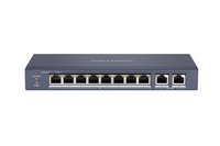 Hikvision DS-3E0310P-E/M - Non gestito - L2 - Fast Ethernet (10/100) - Full duplex - Supporto Power